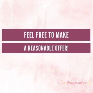 Make an offer and let’s see what happens! ✨